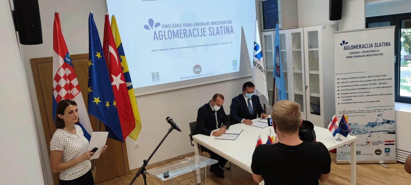 Slatina Project Signing Ceremony
