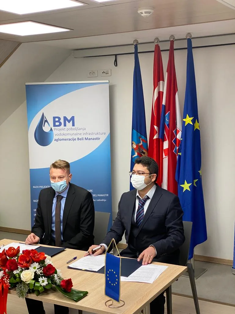 ERSA hat das Projekt für die Abwasseraufbereitungsanlage Beli Manastir unterzeichnet
